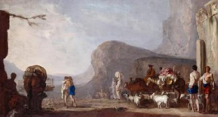 Johann Heinrich Schonfeldt Versohnung Jakobs mit Esau
